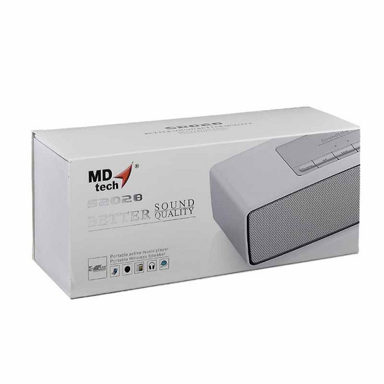 MD-TECH ลำโพงไร้สาย บลูทูธ S2028 MD-TECH ลำโพงไร้สาย บลูทูธ S2028