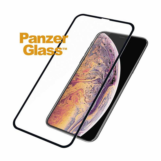 Panzer Glass ฟิล์มกระจกนิรภัย สำหรับ iPhone X รุ่น Black Panzer Glass ฟิล์มกระจกนิรภัย สำหรับ iPhone X รุ่น Black