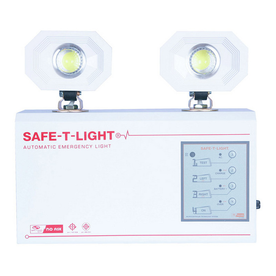 SAFE-T-CUT เครื่องให้แสงสว่างฉุกเฉินในกรีไฟฟ้าดับ รุ่น TE1 v2. (LED) SAFE-T-CUT เครื่องให้แสงสว่างฉุกเฉินในกรีไฟฟ้าดับ รุ่น TE1 v2. (LED)