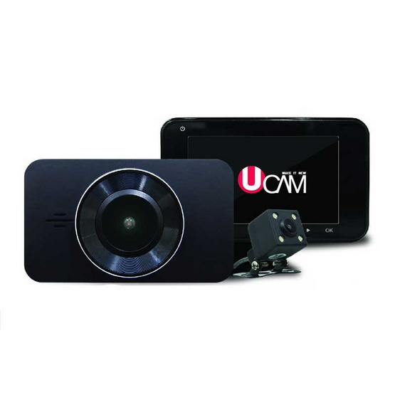 UCAM กล้องติดรถยนต์ รุ่น STAR MAX DUAL CAR RECORDER UCAM กล้องติดรถยนต์ รุ่น STAR MAX DUAL CAR RECORDER