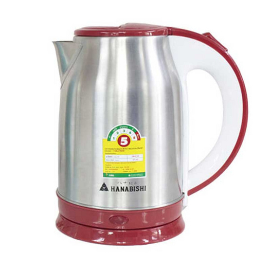 Hanabishi กาต้มน้ำไฟฟ้า รุ่น HMK-6101 ความจุ 1.8 ลิตร Hanabishi กาต้มน้ำไฟฟ้า รุ่น HMK-6101 ความจุ 1.8 ลิตร