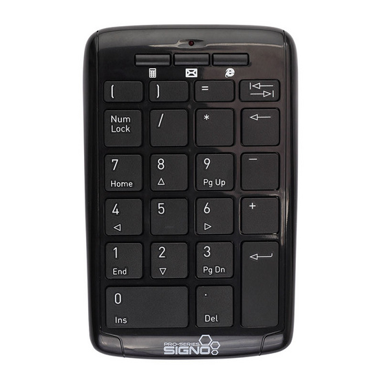 SIGNO Wireless Numeric Key Pad KP-711 SIGNO Wireless Numeric Key Pad KP-711