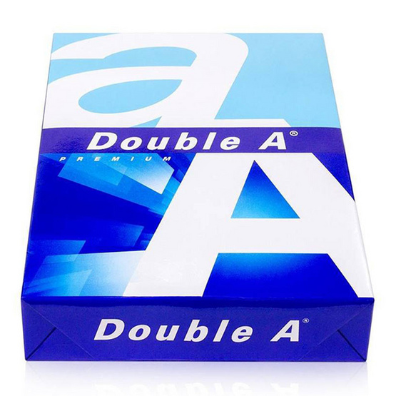 Double A กระดาษถ่ายเอกสาร A4 80 แกรม 500 แผ่น (1 รีม) Double A กระดาษถ่ายเอกสาร A4 80 แกรม 500 แผ่น (1 รีม)