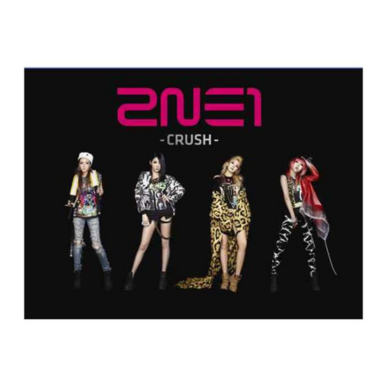 CD 2NE1 Album CRUSH (Black) CD 2NE1 Album CRUSH (Black)