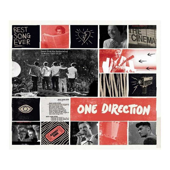 CD ONE DIRECTION Album BEST SONG EVER (single) CD ONE DIRECTION Album BEST SONG EVER (single)