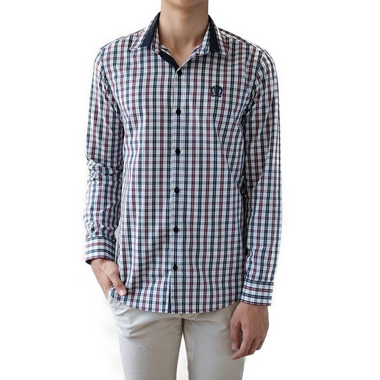 FQ&L เสื้อเชิ้ตผู้ชาย ( MMFLJ-102-W0) สี WHITE FQ&L เสื้อเชิ้ตผู้ชาย ( MMFLJ-102-W0) สี WHITE