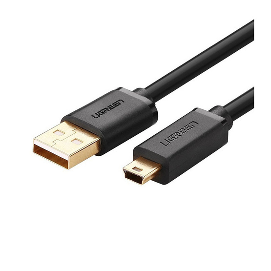 UGREEN 10385 USB 2.0 A Male To Mini 5 Pin Male Cable Gold Plated 1.5 Meters UGREEN 10385 USB 2.0 A Male To Mini 5 Pin Male Cable Gold Plated 1.5 Meters