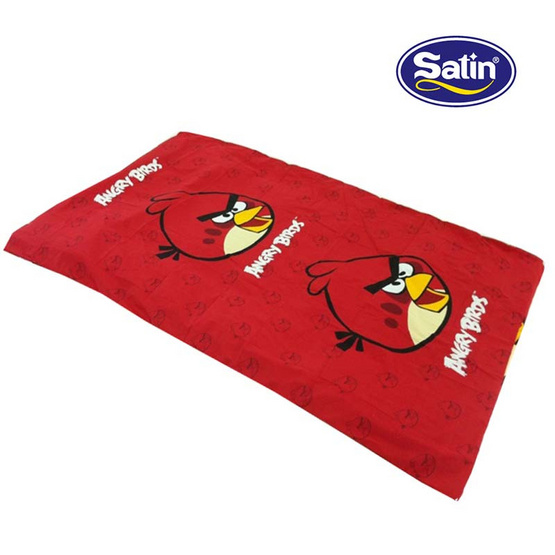 Satin Junior ปิกนิกเย็บติด ลาย D048 Angry Birds Satin Junior ปิกนิกเย็บติด ลาย D048 Angry Birds