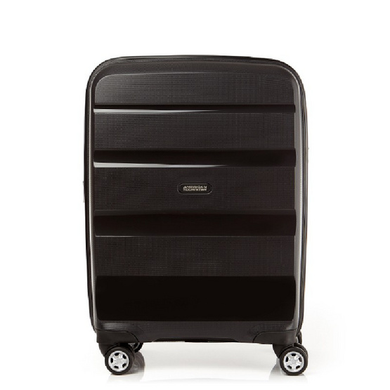 American Tourister กระเป๋าเดินทางรุ่น BON AIR DELUXE SPINNER 55CM EXP(20นิ้ว) สี BLACK American Tourister กระเป๋าเดินทางรุ่น BON AIR DELUXE SPINNER 55CM EXP(20นิ้ว) สี BLACK