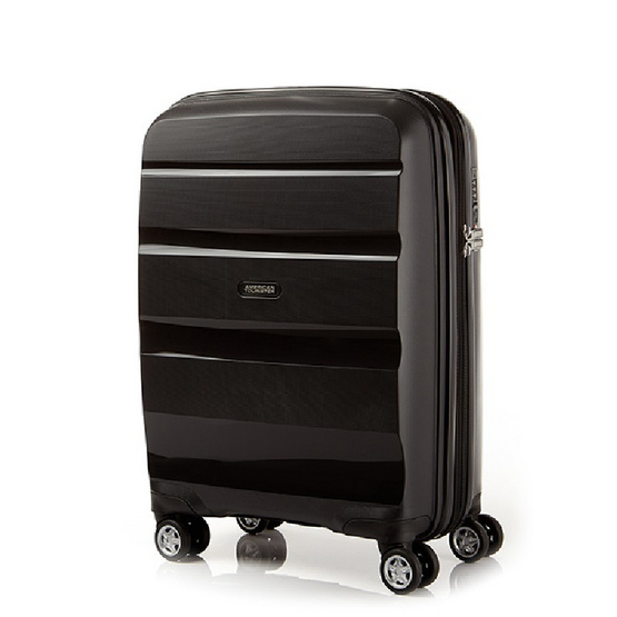 American Tourister กระเป๋าเดินทางรุ่น BON AIR DELUXE SPINNER 55CM EXP(20นิ้ว) สี BLACK American Tourister กระเป๋าเดินทางรุ่น BON AIR DELUXE SPINNER 55CM EXP(20นิ้ว) สี BLACK