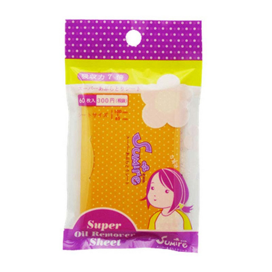 Sumire Super Oil Remover Sheet กระดาษซับหน้ามัน Sumire Super Oil Remover Sheet กระดาษซับหน้ามัน