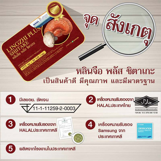 Donutt หลินจือพลัสชิตาเกะ 60 แคปซูล 6 กล่อง Donutt หลินจือพลัสชิตาเกะ 60 แคปซูล 6 กล่อง