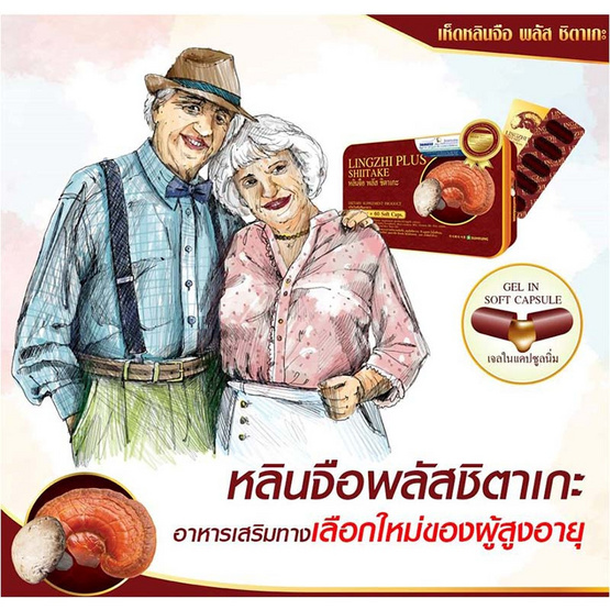 Donutt หลินจือพลัสชิตาเกะ 60 แคปซูล 6 กล่อง Donutt หลินจือพลัสชิตาเกะ 60 แคปซูล 6 กล่อง