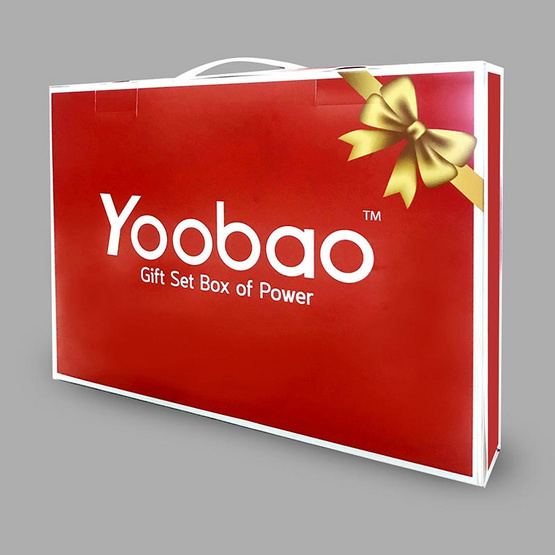 Yoobao Gift Set แบตเตอรี่สำรอง M25 20000mAh พร้อมของแถม 3 รายการ ของแถมคละสี สาย Lightning Yoobao Gift Set แบตเตอรี่สำรอง M25 20000mAh พร้อมของแถม 3 รายการ ของแถมคละสี สาย Lightning