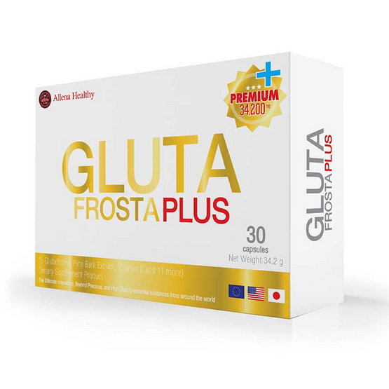 Gluta Frosta plus กลูต้าฟรอสต้าพลัส 30 แคปซูล Gluta Frosta plus กลูต้าฟรอสต้าพลัส 30 แคปซูล