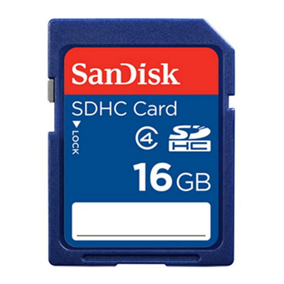 SanDisk 16GB SDHC Card C4 15MBs SanDisk 16GB SDHC Card C4 15MBs