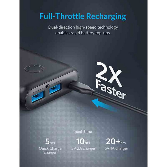 Anker PowerCoreII 20000mAh Quick Charger Power IQ2.0 Anker PowerCoreII 20000mAh Quick Charger Power IQ2.0