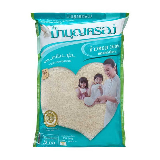 ข้าวมาบุญครอง ข้าวหอมคัดพิเศษ 5 กิโลกรัม ข้าวมาบุญครอง ข้าวหอมคัดพิเศษ 5 กิโลกรัม