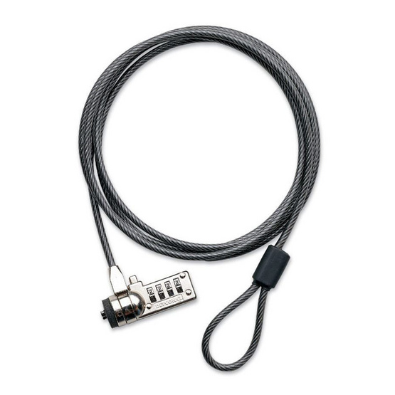 Targus Cable Lock Length 200 Cm. Targus Cable Lock Length 200 Cm.