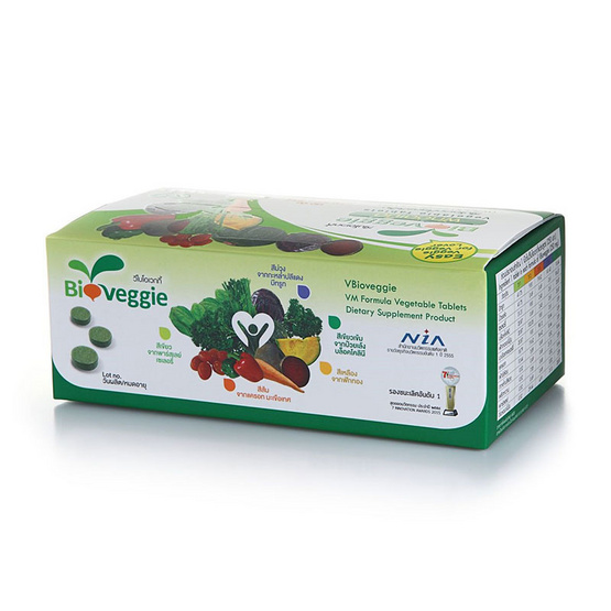 Bioveggie ผักอัดเม็ด ไบโอเวกกี้ ขนาด 30 ซอง Bioveggie ผักอัดเม็ด ไบโอเวกกี้ ขนาด 30 ซอง