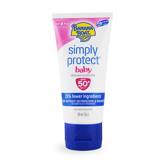 Banana Boat คิดส์ โลชั่นกันแดด Simply Protect Sunscreen SPF 50+ PA+++ Banana Boat คิดส์ โลชั่นกันแดด Simply Protect Sunscreen SPF 50+ PA+++