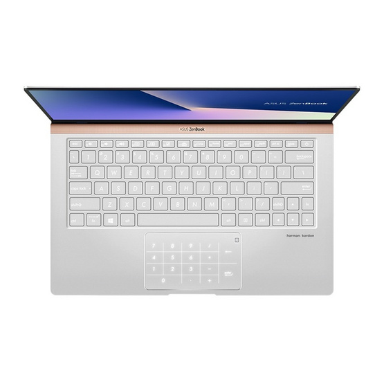 Asus Notebook ZenBook 13 UX333FN-A4132T Icicle Silver Metal Asus Notebook ZenBook 13 UX333FN-A4132T Icicle Silver Metal
