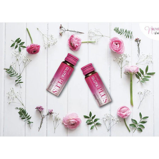 Nuvite Gluta Plus Collagen Peptide (กล่องบรรจุ 10 ขวด) Nuvite Gluta Plus Collagen Peptide (กล่องบรรจุ 10 ขวด)