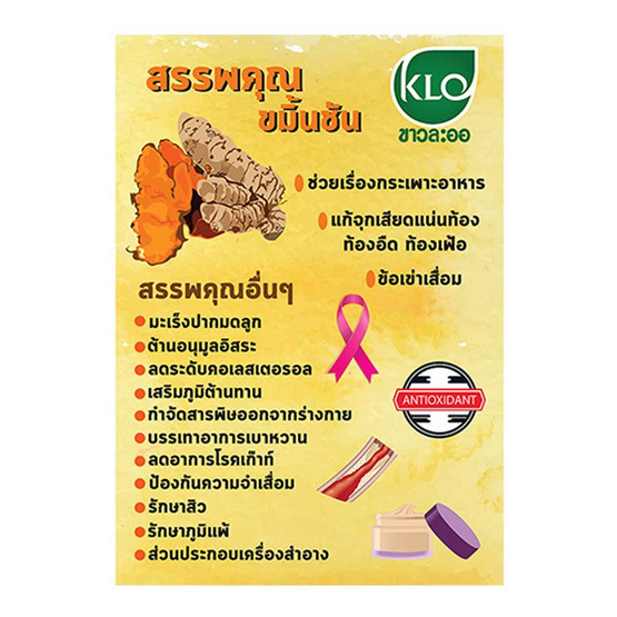 ขาวละออ ยาขมิ้นชันชนิดเม็ด ตราดอกว่าน 100 เม็ด ขาวละออ ยาขมิ้นชันชนิดเม็ด ตราดอกว่าน 100 เม็ด