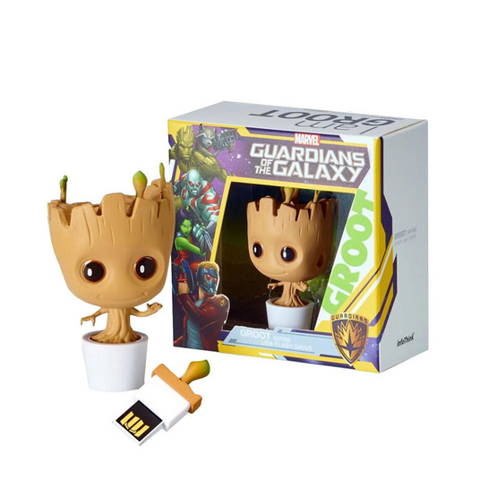 Info Think Marvel Flash Drive Baby Groot Design 16GB Info Think Marvel Flash Drive Baby Groot Design 16GB