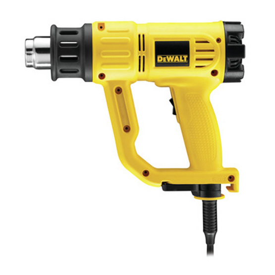 DEWALT เครื่องเป่าลมร้อน D26411-B1 1800วัตต์ DEWALT เครื่องเป่าลมร้อน D26411-B1 1800วัตต์