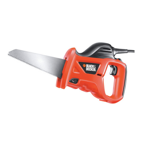 BLACK&DECKER เลื่อยไฟฟ้า KS880EC 400วัตต์ BLACK&DECKER เลื่อยไฟฟ้า KS880EC 400วัตต์