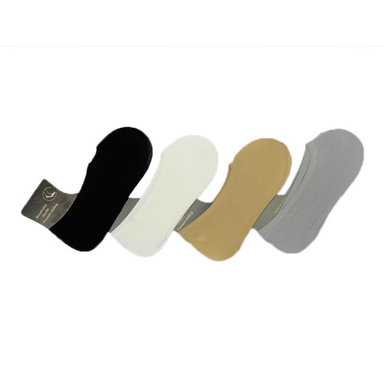 Annasocks ถุงเท้าคัทชู เนื้อถุงน่อง รุ่น S584 เซ็ต 4 คุ่ คละสี ผู้ชาย Annasocks ถุงเท้าคัทชู เนื้อถุงน่อง รุ่น S584 เซ็ต 4 คุ่ คละสี ผู้ชาย