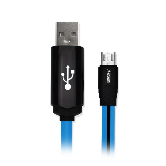 Asaki สายชาร์จตั้งเวลาตัดไฟ MicroUsb รุ่น A-2017 Asaki สายชาร์จตั้งเวลาตัดไฟ MicroUsb รุ่น A-2017