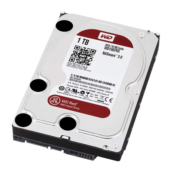 WD Caviar Red 3.5" HDD NAS SATA3(6Gb/s) 64MB 5400RPM 1 TB (WD10EFRX) WD Caviar Red 3.5" HDD NAS SATA3(6Gb/s) 64MB 5400RPM 1 TB (WD10EFRX)