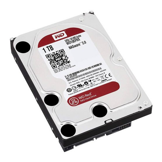 WD Caviar Red 3.5" HDD NAS SATA3(6Gb/s) 64MB 5400RPM 1 TB (WD10EFRX) WD Caviar Red 3.5" HDD NAS SATA3(6Gb/s) 64MB 5400RPM 1 TB (WD10EFRX)