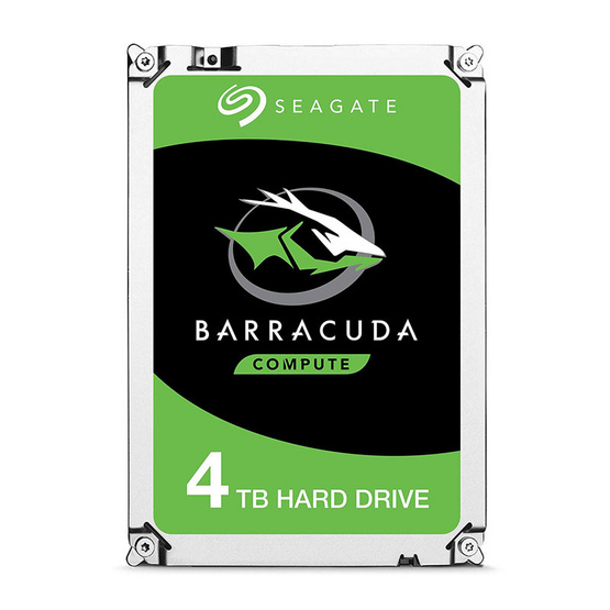 Seagate BarraCuda Compute HDD 3.5" 5400 RPM 256MB SATA 6GB/s (ST4000DM004) 4TB Seagate BarraCuda Compute HDD 3.5" 5400 RPM 256MB SATA 6GB/s (ST4000DM004) 4TB