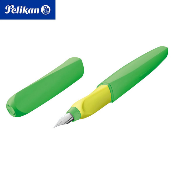 Pelikan ปากกาหมึกซึม TWIST Neon Green (แถมฟรี! หมึกหลอด 2 กล่อง) Pelikan ปากกาหมึกซึม TWIST Neon Green (แถมฟรี! หมึกหลอด 2 กล่อง)