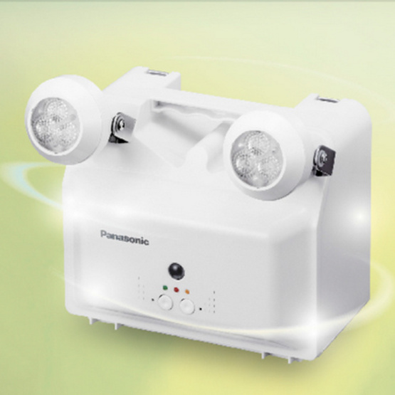 ไฟฉุกเฉิน Panasonic LED 2หลอด/6W รุ่น LDR400N สีขาว ไฟฉุกเฉิน Panasonic LED 2หลอด/6W รุ่น LDR400N สีขาว