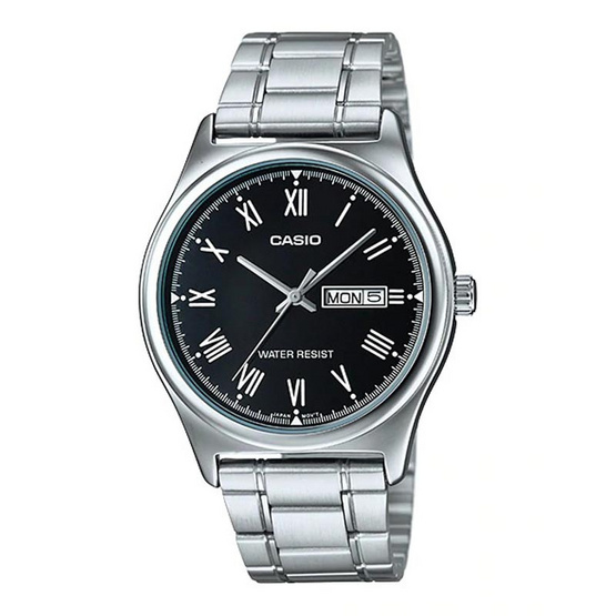 Casio นาฬิกาข้อมือชาย MTP-V006D-1B Casio นาฬิกาข้อมือชาย MTP-V006D-1B