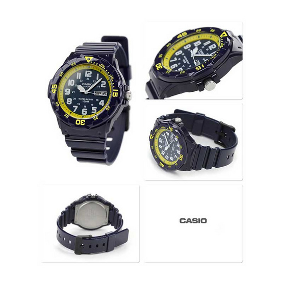 CASIO นาฬิกาข้อมือ รุ่น MRW-200HC-2B CASIO นาฬิกาข้อมือ รุ่น MRW-200HC-2B