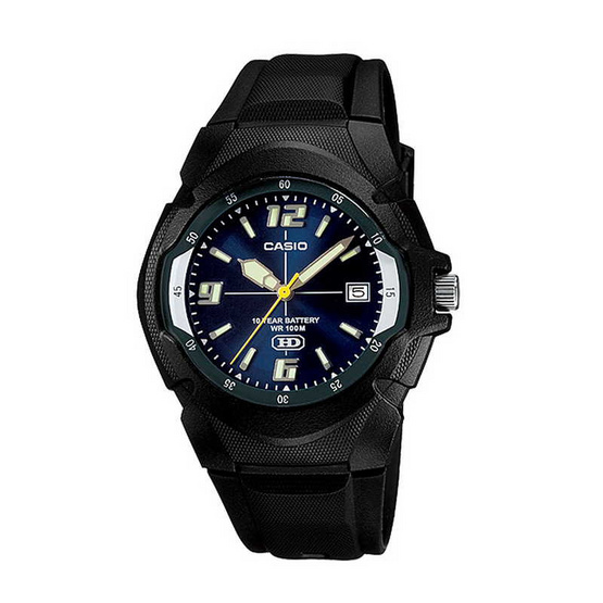 CASIO นาฬิกาข้อมือ รุ่น MW-600F-2A CASIO นาฬิกาข้อมือ รุ่น MW-600F-2A