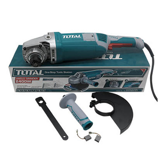 Total เครื่องเจียร์ไฟฟ้า 7 นิ้ว รุ่น TG 1251806 2400 W Total เครื่องเจียร์ไฟฟ้า 7 นิ้ว รุ่น TG 1251806 2400 W