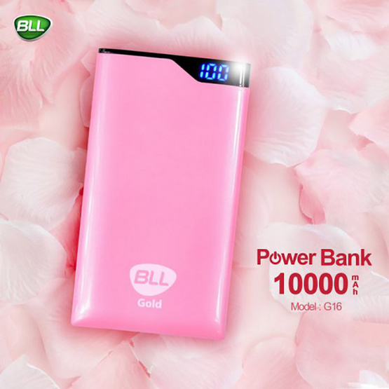 Bll แบตเตอรี่สำรอง 10,000mAh รุ่น G16 Bll แบตเตอรี่สำรอง 10,000mAh รุ่น G16