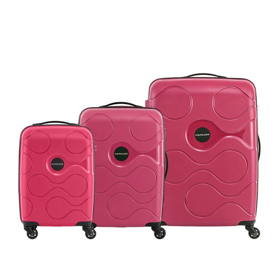 KAMILIANT กระเป๋าเดินทาง รุ่น MAPUNA 3P SET B(SP55/67/77 T) สี FRESH PINK KAMILIANT กระเป๋าเดินทาง รุ่น MAPUNA 3P SET B(SP55/67/77 T) สี FRESH PINK