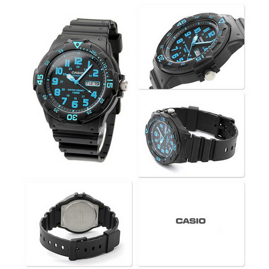 CASIO นาฬิกาข้อมือ รุ่น MRW-200H-2B CASIO นาฬิกาข้อมือ รุ่น MRW-200H-2B