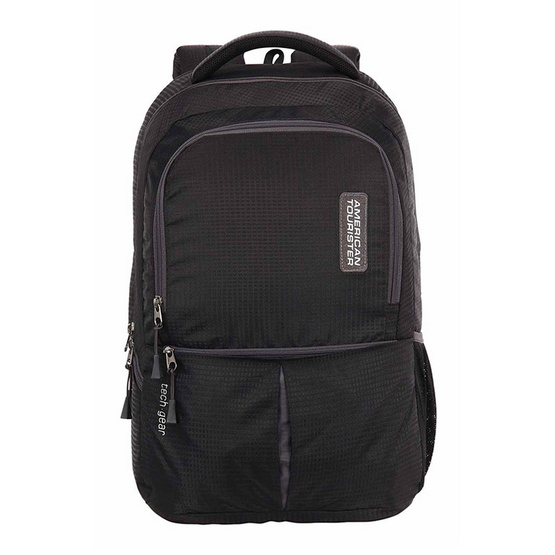 AMERICAN TOURISTER กระเป๋าเป้รุ่น TECH GEAR LAPTOP BACKPACK 01 สี BLACK AMERICAN TOURISTER กระเป๋าเป้รุ่น TECH GEAR LAPTOP BACKPACK 01 สี BLACK