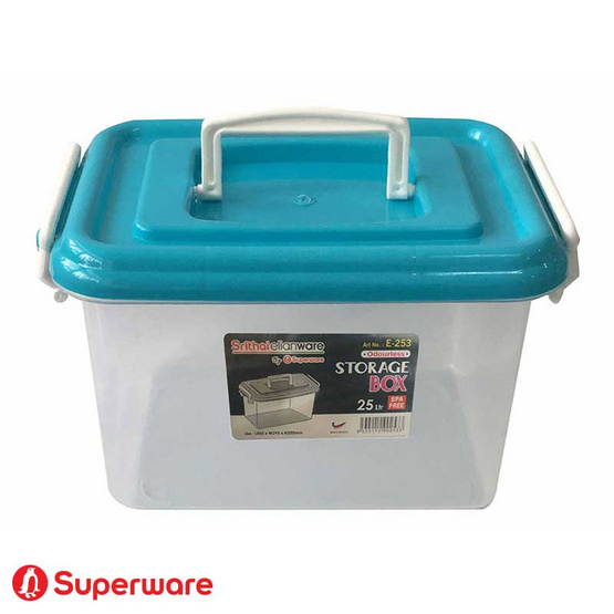 Srithai elianware กล่องบรรจุของ รุ่น E-253 พร้อมฝามีหูหิ้ว ขนาด 25 มล. Srithai elianware กล่องบรรจุของ รุ่น E-253 พร้อมฝามีหูหิ้ว ขนาด 25 มล.