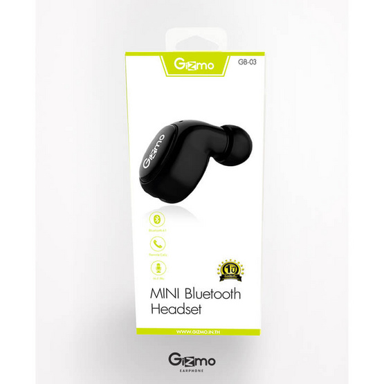 Gizmo หูฟังบลูทูธ รุ่น GB-03 Gizmo หูฟังบลูทูธ รุ่น GB-03