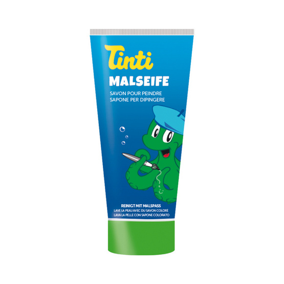Tinti สบู่ระบายหน้าและตัวสีเขียว Tinti สบู่ระบายหน้าและตัวสีเขียว