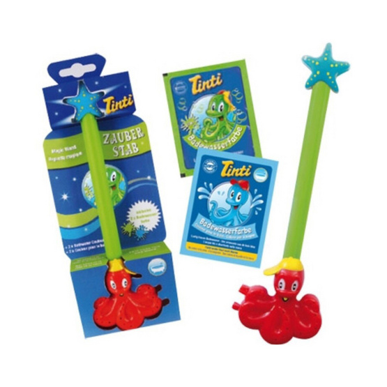 Tinti ไม้กายสิทธิ์พร้อมเม็ดสีอาบน้ำ 2 เม็ด Tinti ไม้กายสิทธิ์พร้อมเม็ดสีอาบน้ำ 2 เม็ด